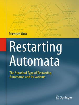 cover image of Restarting Automata